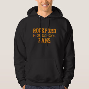 Sweat - shirt à capuche imprimé du collège Rockfor