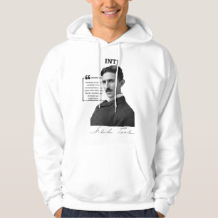 Sweat - shirt à capuche INTJ Nikola Tesla
