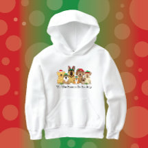 Sweat - shirt à capuche JollyKins Holiday Dogs