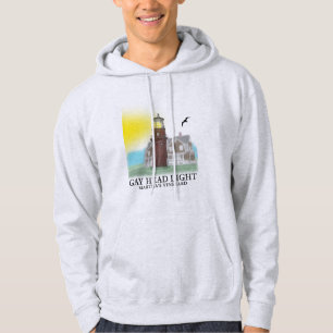 Sweat - shirt à capuche léger à tête gay