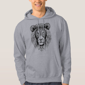 Sweat - shirt à capuche Lion pour hommes