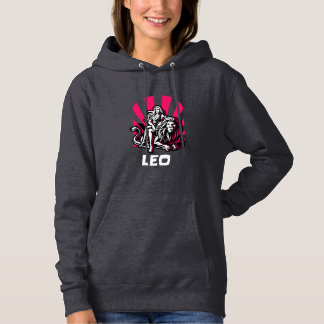 Sweat - shirt à capuche Majestic Leo Zodiac