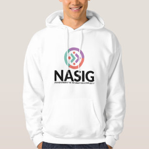 Sweat - shirt à capuche masculin avec logo central