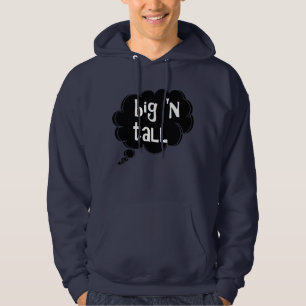 Sweat - shirt à capuche masculin Big'n Tall par da