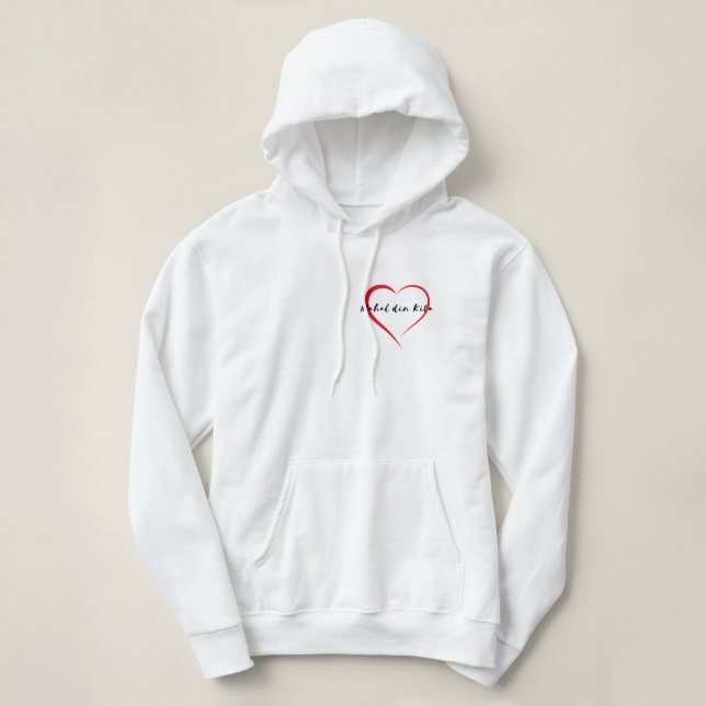 Sweat - shirt à capuche MDK Unisex (Design devant)