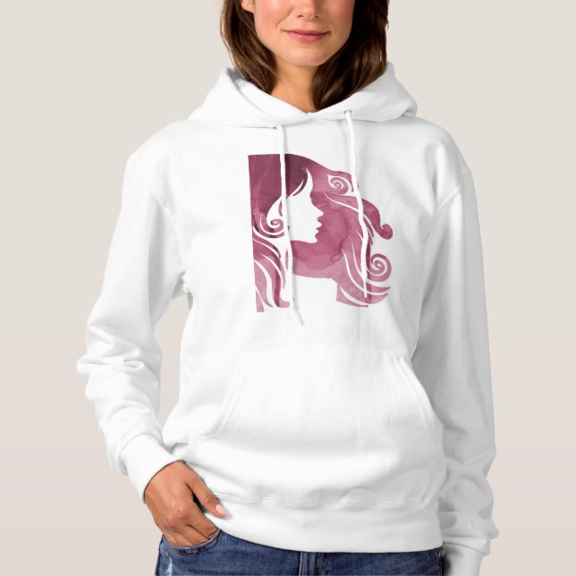 Sweat - shirt à capuche mignon pour des filles - (Devant)