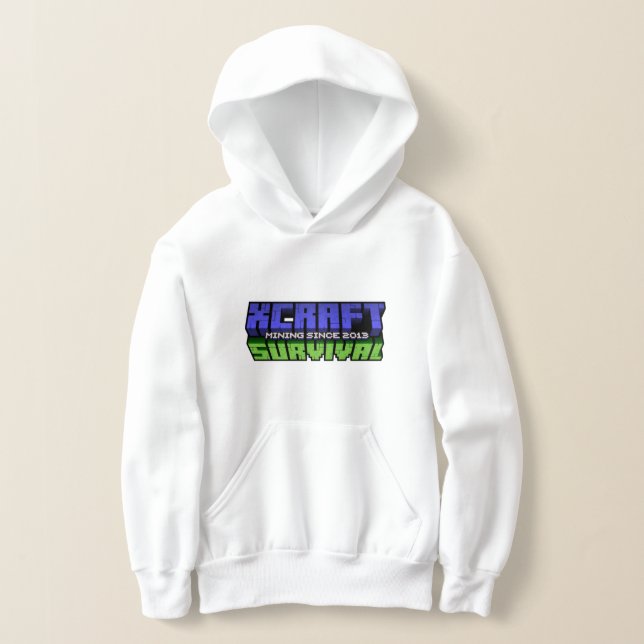 Sweat - shirt à capuche Minecraft™ riche en coton (Poser)