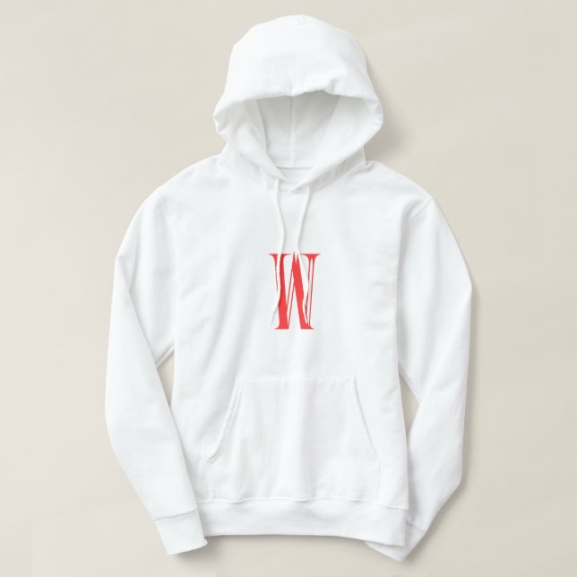 SWEAT - SHIRT À CAPUCHE MM 'W' (Design devant)