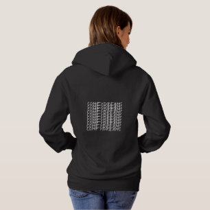 Sweat - shirt à capuche noir ComfyDreams