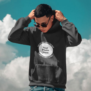 Sweat - shirt à capuche personnalisé avec image et