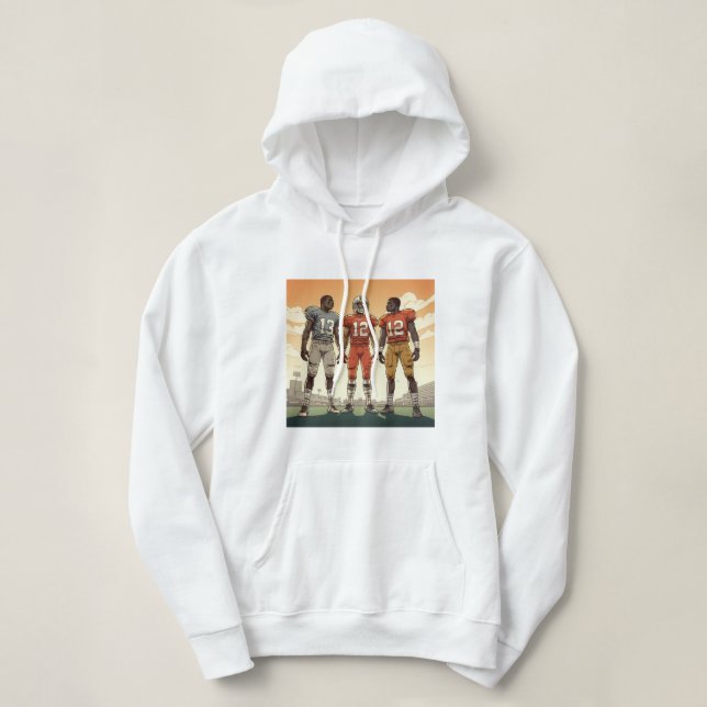 Sweat - shirt à capuche photo personnalisé pour el (Design devant)