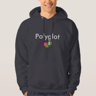 Sweat - shirt à capuche polyglotte