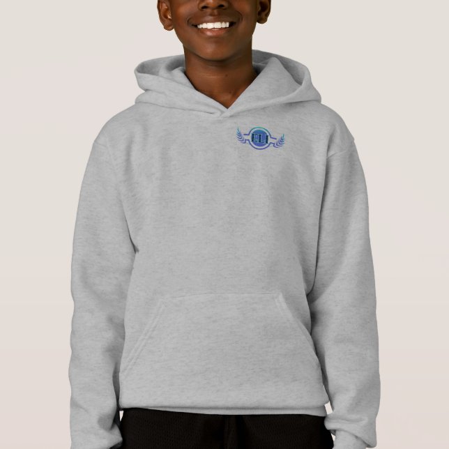 Sweat - shirt à capuche pour enfants - Logo de l'I (Devant)