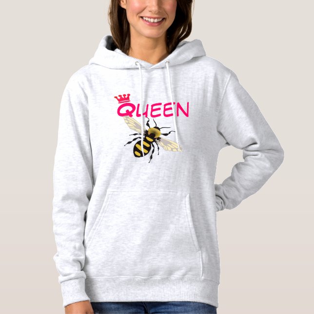 Sweat - shirt à capuche Queen Bee (Devant)