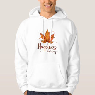 Sweat - shirt à capuche qui apporte le bonheur.