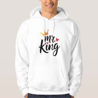 Sweat - shirt à capuche roi et reine Couple | Corr