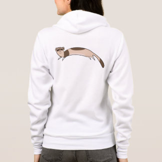 Sweat - shirt à capuche sautant de furet