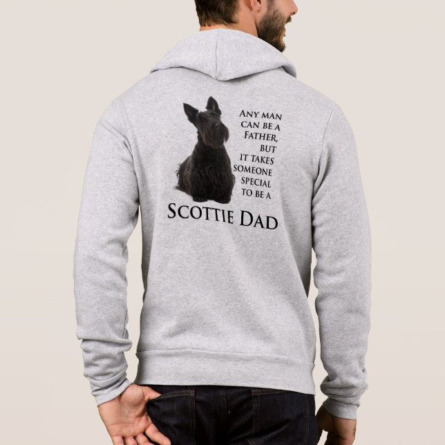Sweat - shirt à capuche Scottie Papa (Dos)