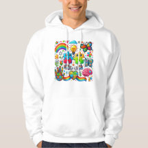 Sweat - shirt à capuche sensibilisation sur l'auti