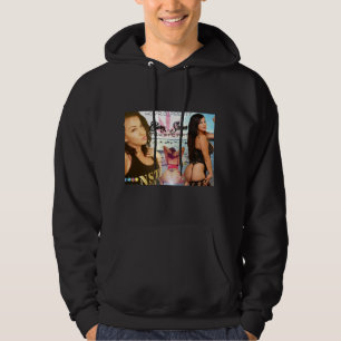 Sweat - shirt à capuche sinueux de dénoyauteur