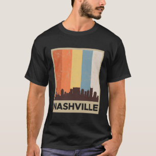 Sweat - shirt à capuche Skyline de Nashville en dé