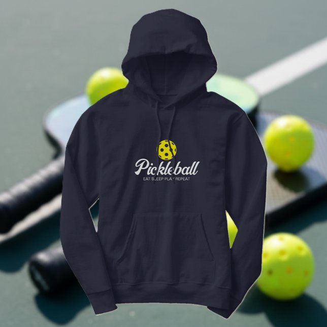 Sweat - shirt à capuche sportif à manche longue po (pickleball hoodie)