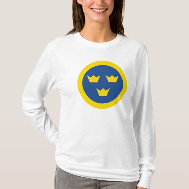 Sweat - shirt à capuche suédois de rondeau (Devant)