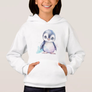Sweat - shirt à capuche T-shirt bébé Penguin pour