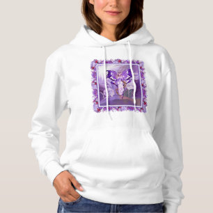 Sweat - shirt à capuche T-shirt Purple Sun Fairy