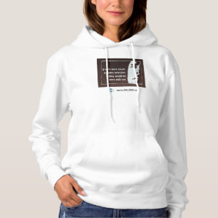 Sweat - shirt à capuche Unisex - Si l'intention ét