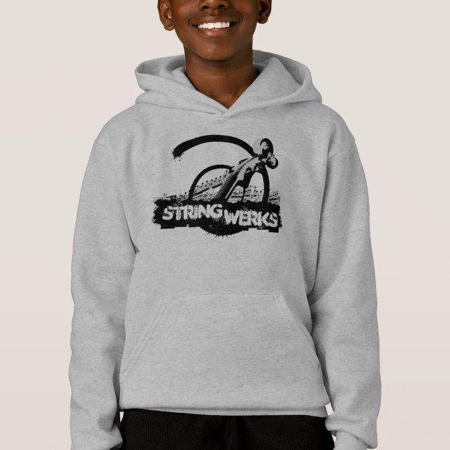 Sweat - shirt à capuche urbain de StringWerks (Devant)