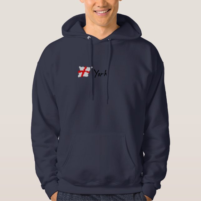 Sweat - shirt à capuche York (Devant)