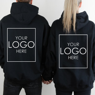 Sweat - shirt à capuche zip du logo d'entreprise S