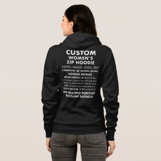 Sweat - shirt à capuche Zip Full Personnalisé sur