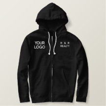 Sweat - shirt à capuche Zip personnalisé brodé She
