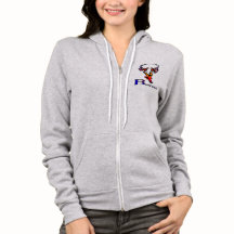 Sweat - shirt à capuche zippé du logo Bushido Kara