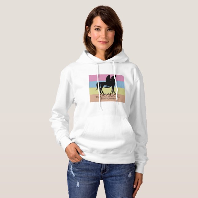 Sweat shirt de logo d'arc-en-ciel d'AMAHA (Devant entier)