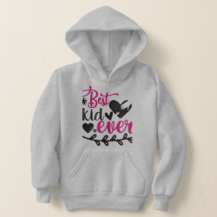 Sweat-shirt mignon pour garçons et filles avec cœu