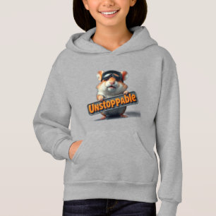 Sweat-shirt mignon pour hamster – « Inarrêtable »
