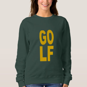 Sweat shirt vert foret femme DESIGN GLOF