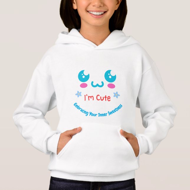 Sweat - shirts à capuche adorables pour les petits (Devant)