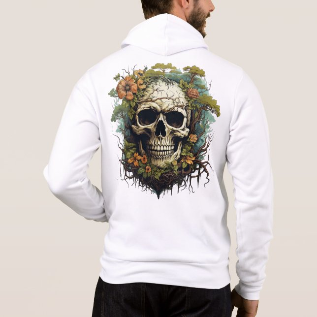 ☠️ Sweat - shirts à capuche du crâne ☠️ (Dos)