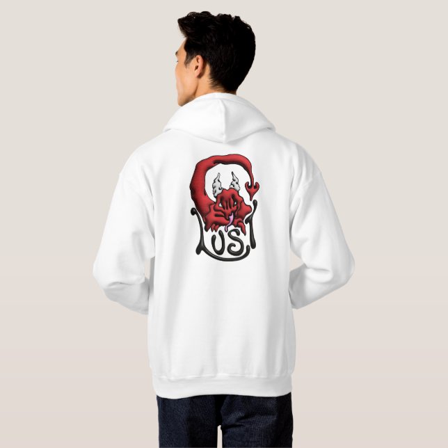 Sweat Your Sin Devil Lust Hoodie (Schwarz voll)
