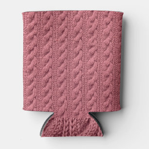 Sweater Texture: Detailliertes Nah-Up-Muster Dosenkühler