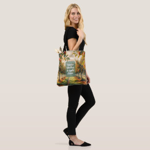 Sweater Weather & Äpfel für immer Tasche