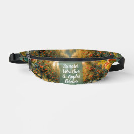 Sweater Weather & Apples Forever Fanny Pack Bauchtasche