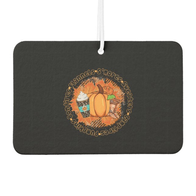 Sweaters Pumpkins Autolufterfrischer (Vorderseite)