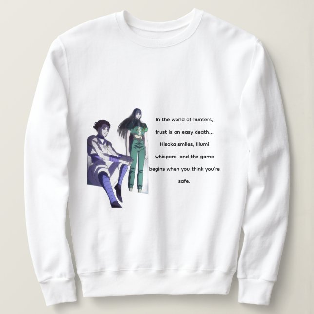 SWEATSHIRT . (Design devant)