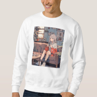Sweatshirt 雰囲気のいいカフェスウェット｜寿司娘 GenerativeAI 
