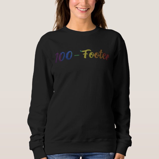 Sweatshirt 100 Footer Rainbow Flag LGBT Homosexual Bisexual G (Devant)